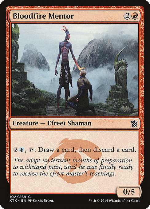 Bloodfire Mentor - Khans of Tarkir #102