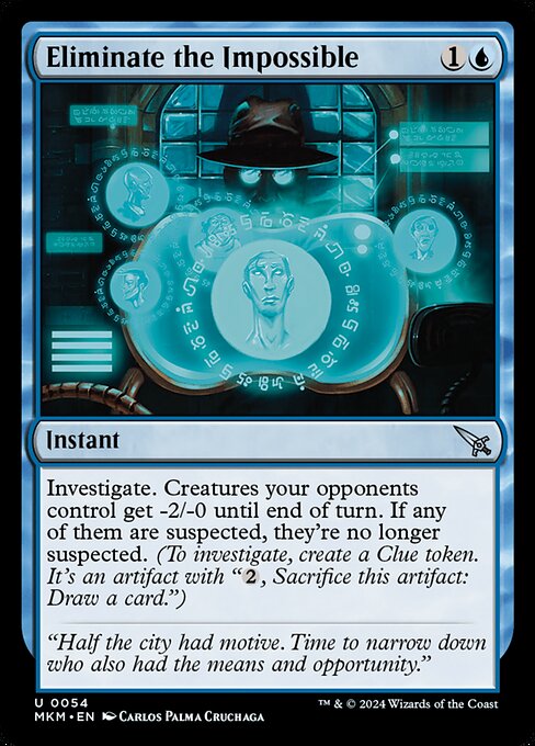 Eliminate the Impossible Murders at Karlov Manor Magic: The Gathering card image