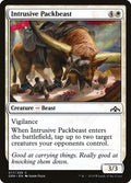 Intrusive Packbeast - Guilds of Ravnica #17 Magic: The Gathering card image