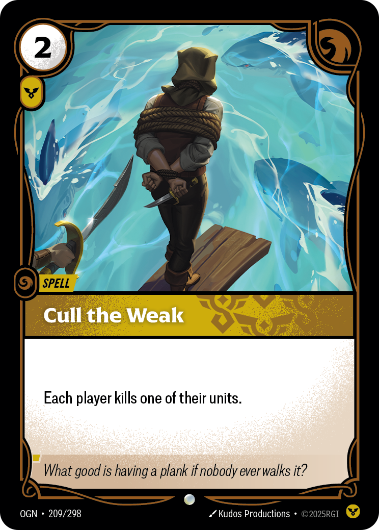 Cull the Weak Riftbound card image