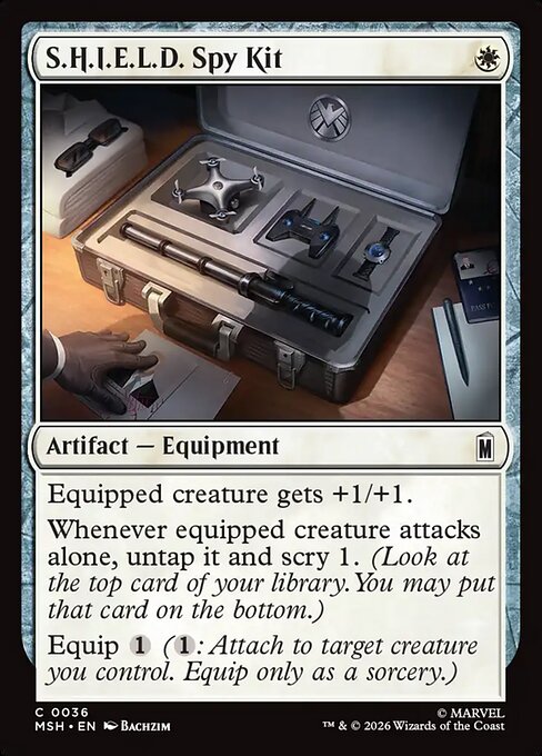 S.H.I.E.L.D. Spy Kit Marvel Super Heroes Magic: The Gathering card image