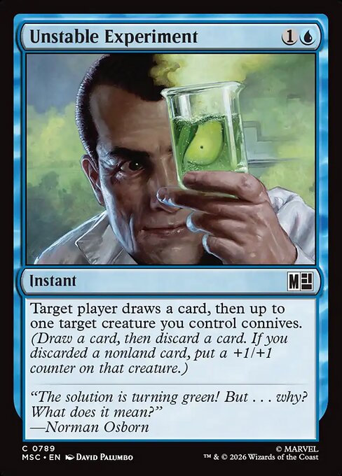 Unstable Experiment - Marvel Super Heroes Commander #789 (Foil)