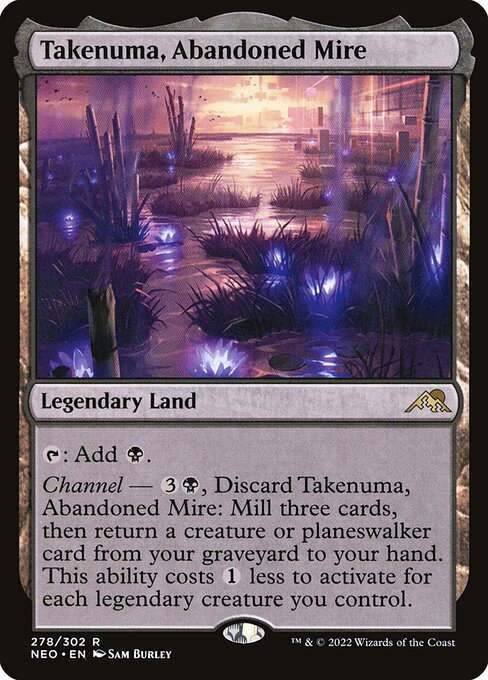 Takenuma, Abandoned Mire - Kamigawa: Neon Dynasty #278