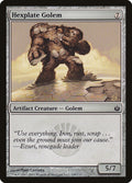 Hexplate Golem Mirrodin Besieged Magic: The Gathering card image
