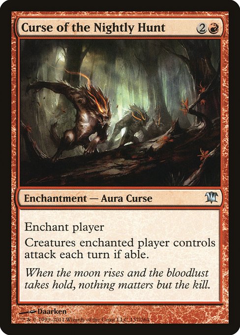 Curse of the Nightly Hunt - Innistrad #137