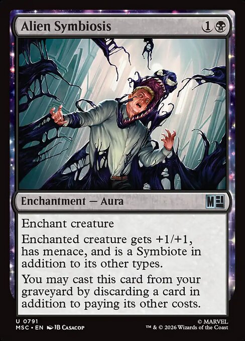 Alien Symbiosis - Marvel Super Heroes Commander #791 (Foil)