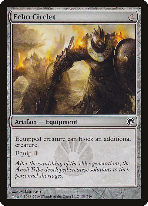 Echo Circlet - Scars of Mirrodin #153