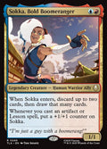 Sokka, Bold Boomeranger - Avatar: The Last Airbender #240 Magic: The Gathering card image