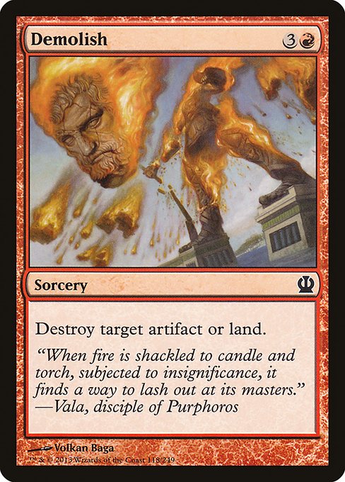 Demolish - Theros #118