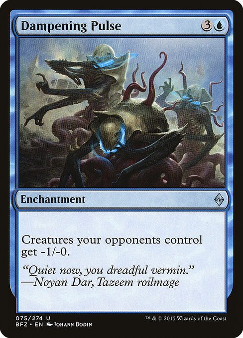 Dampening Pulse - Battle for Zendikar #75