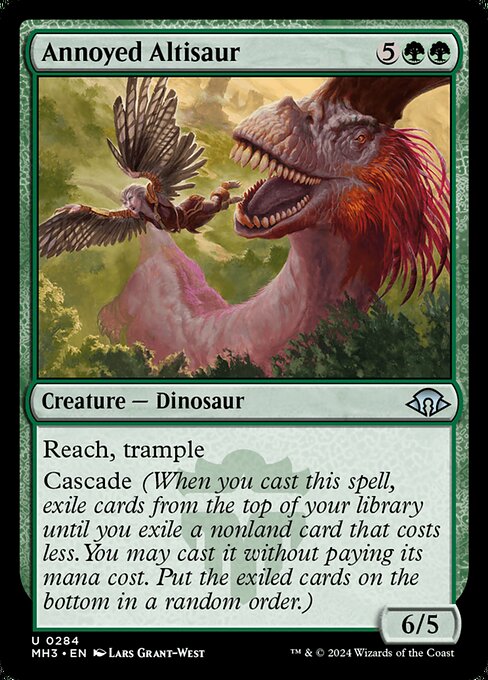 Annoyed Altisaur - Modern Horizons 3 #284