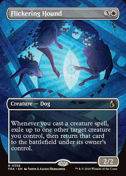 Flickering Hound - Reality Fracture - Foil
