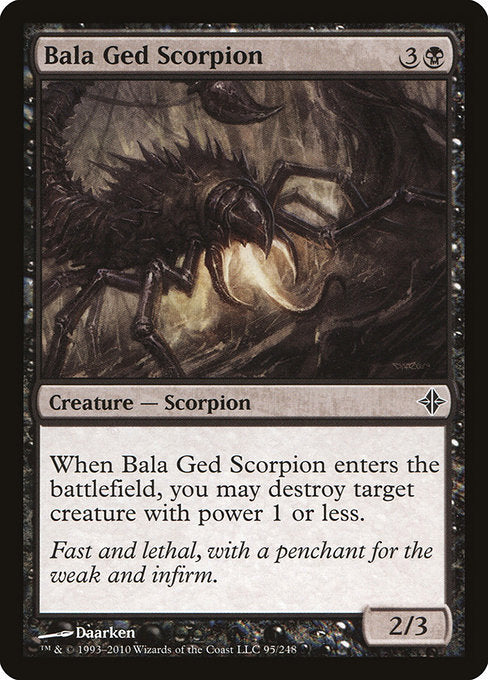 Bala Ged Scorpion - Rise of the Eldrazi #95