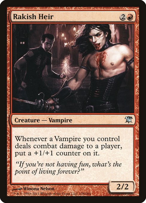 Rakish Heir - Innistrad #158