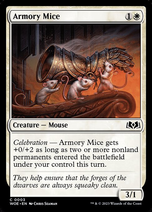 Armory Mice - Wilds of Eldraine #3