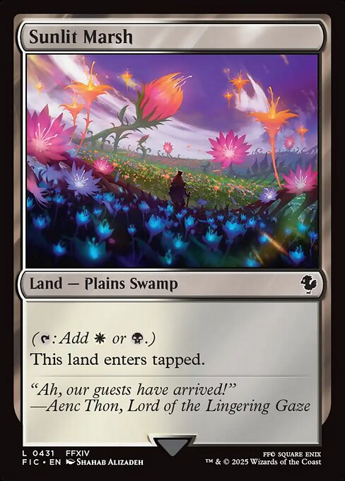 Sunlit Marsh - Final Fantasy Commander #431