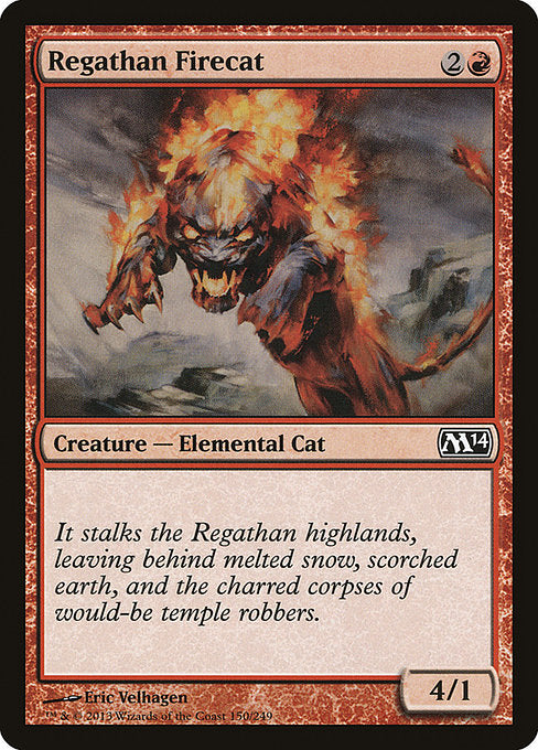 Regathan Firecat - Magic 2014 #150