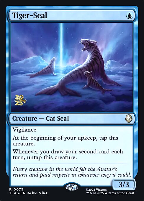 Tiger-Seal - Avatar: The Last Airbender Promos #75s