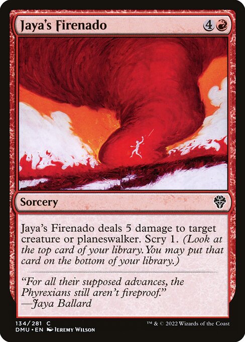 Jaya's Firenado - Dominaria United #134