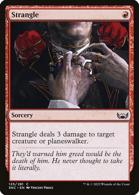 Strangle - Streets of New Capenna #125