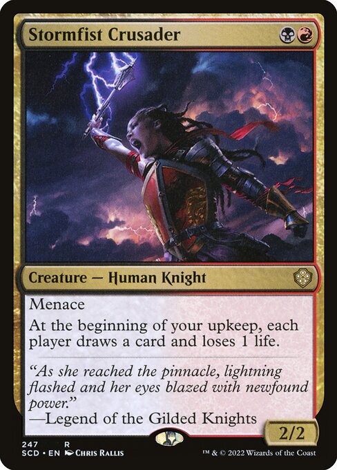 Stormfist Crusader - Starter Commander Decks #247