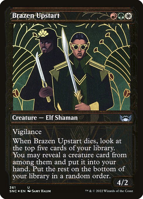 Brazen Upstart - Streets of New Capenna #361