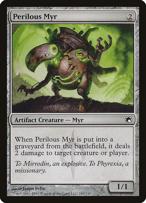 Perilous Myr - Scars of Mirrodin #192
