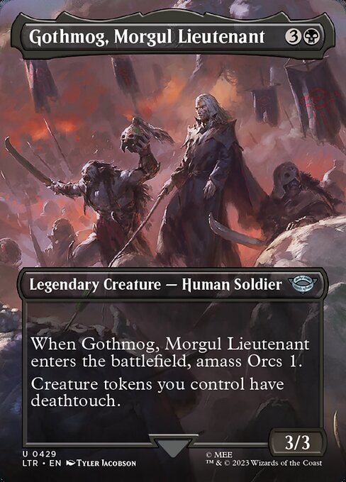 Gothmog, Morgul Lieutenant - The Lord of the Rings: Tales of Middle-earth #429