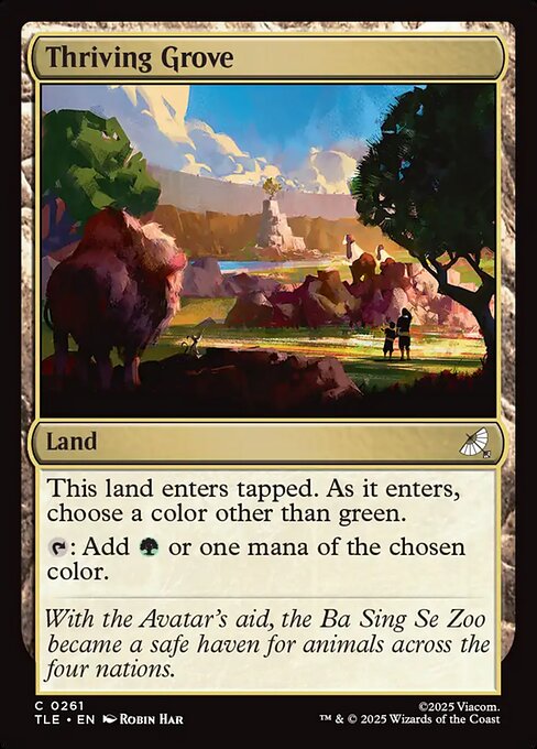 Thriving Grove - Avatar: The Last Airbender Eternal #261