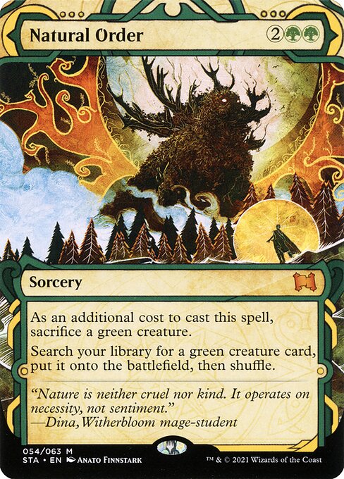 Natural Order - Strixhaven Mystical Archive #54