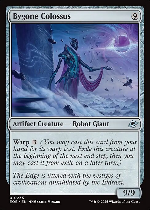 Bygone Colossus Edge of Eternities Magic: The Gathering card image