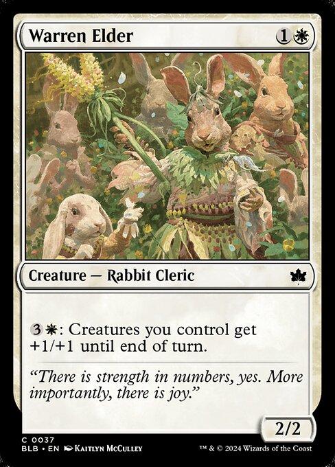 Warren Elder - Bloomburrow #37