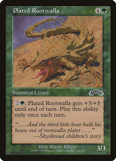 Plated Rootwalla - Exodus #116