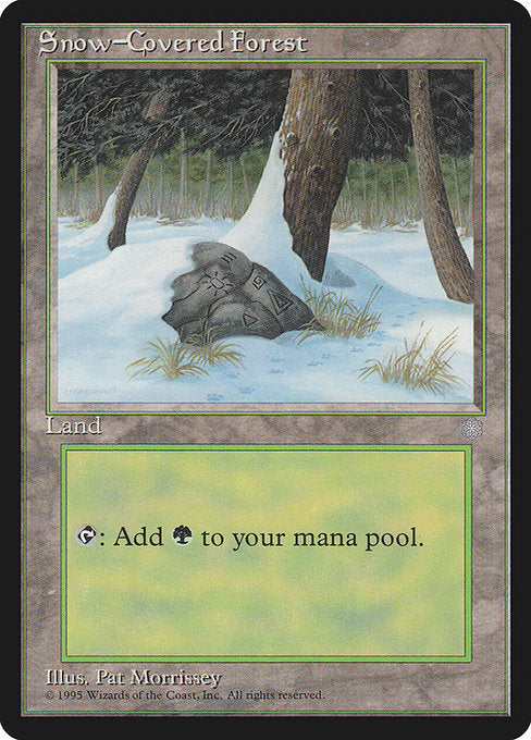 Snow-Covered Forest - Ice Age #383