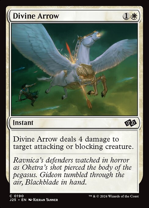 Divine Arrow - Foundations Jumpstart #190 Magic: The Gathering card image
