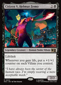 Citizen V, Helmut Zemo Marvel Super Heroes Commander Magic: The Gathering card image