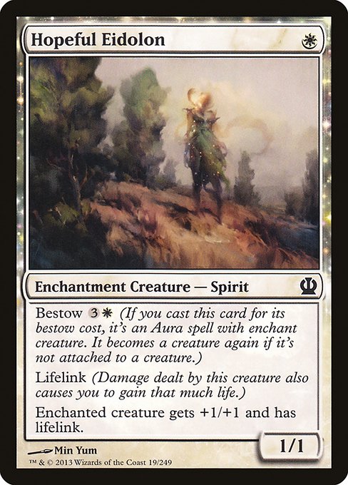 Hopeful Eidolon - Theros #19 Magic: The Gathering card image