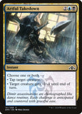 Artful Takedown - Guilds of Ravnica #151 Magic: The Gathering card image