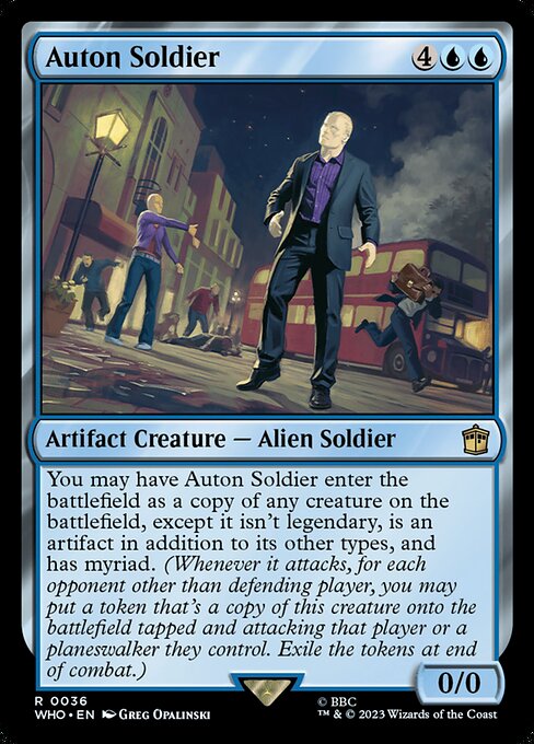 Auton Soldier - Doctor Who #36