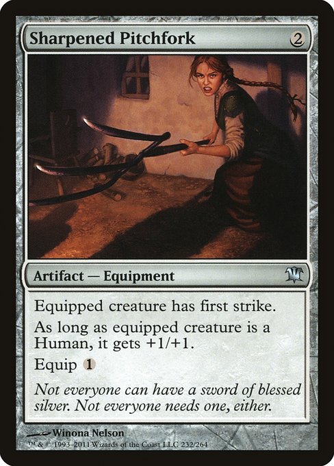 Sharpened Pitchfork - Innistrad #232