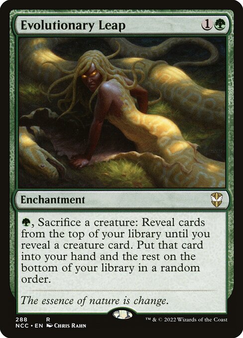 Evolutionary Leap - New Capenna Commander #288
