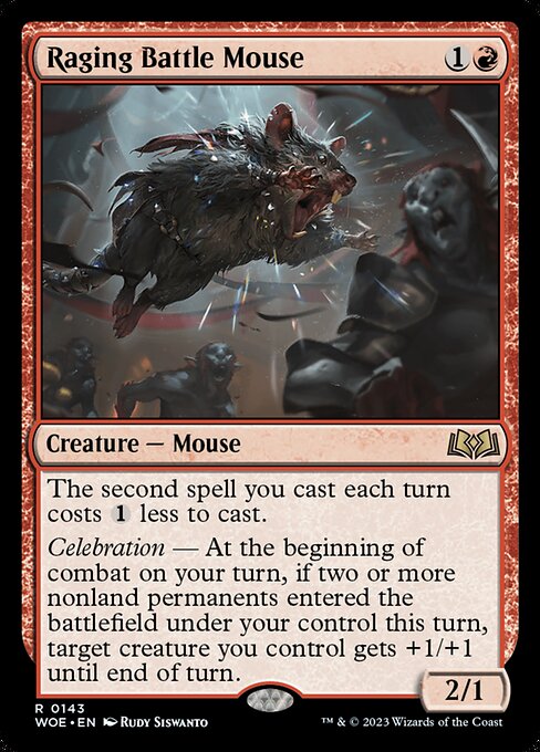 Raging Battle Mouse - Wilds of Eldraine #143