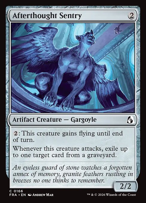 Afterthought Sentry - Reality Fracture - Foil