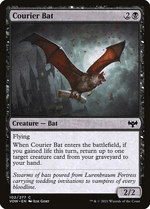Courier Bat - Innistrad: Crimson Vow #102
