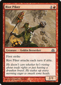 Riot Piker - Dragon's Maze #37 Magic: The Gathering card image