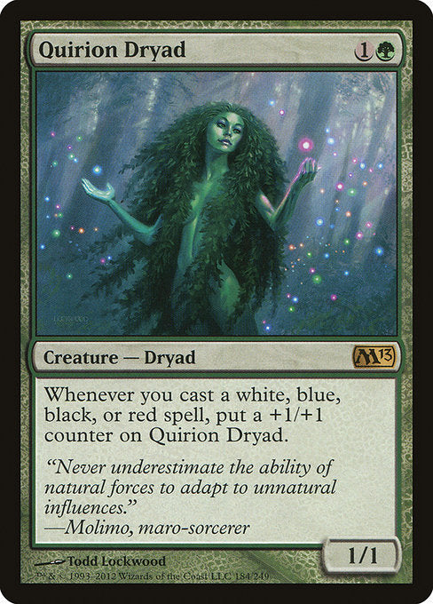 Quirion Dryad - Magic 2013 #184