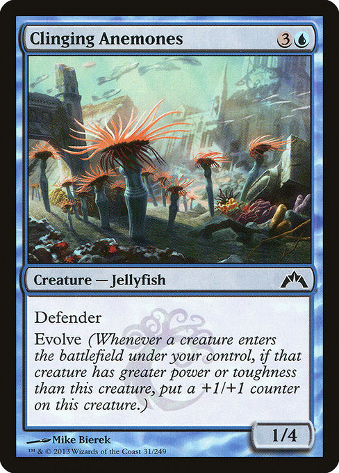 Clinging Anemones - Gatecrash #31 Magic: The Gathering card image