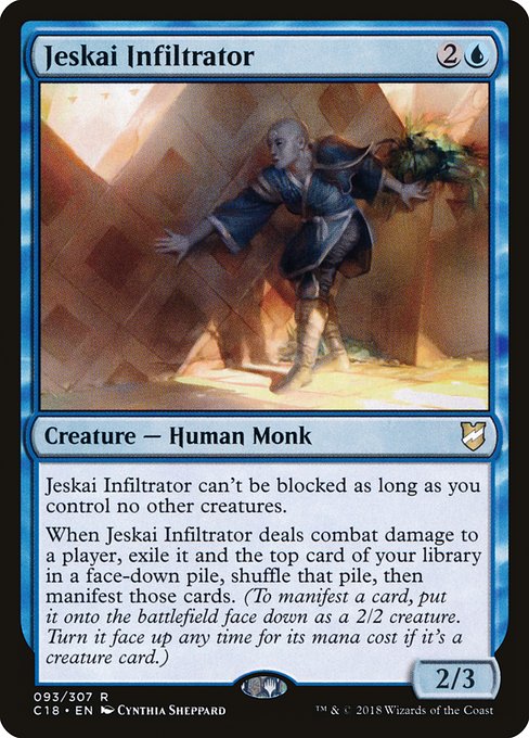 Jeskai Infiltrator - Commander 2018 #93