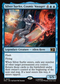 Silver Surfer, Cosmic Voyager Marvel Super Heroes Commander Magic: The Gathering card image