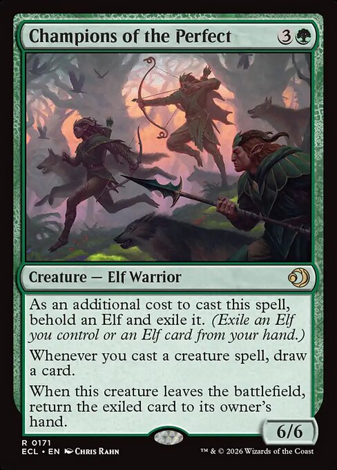 Champions of the Perfect Lorwyn Eclipsed Magic: The Gathering card image